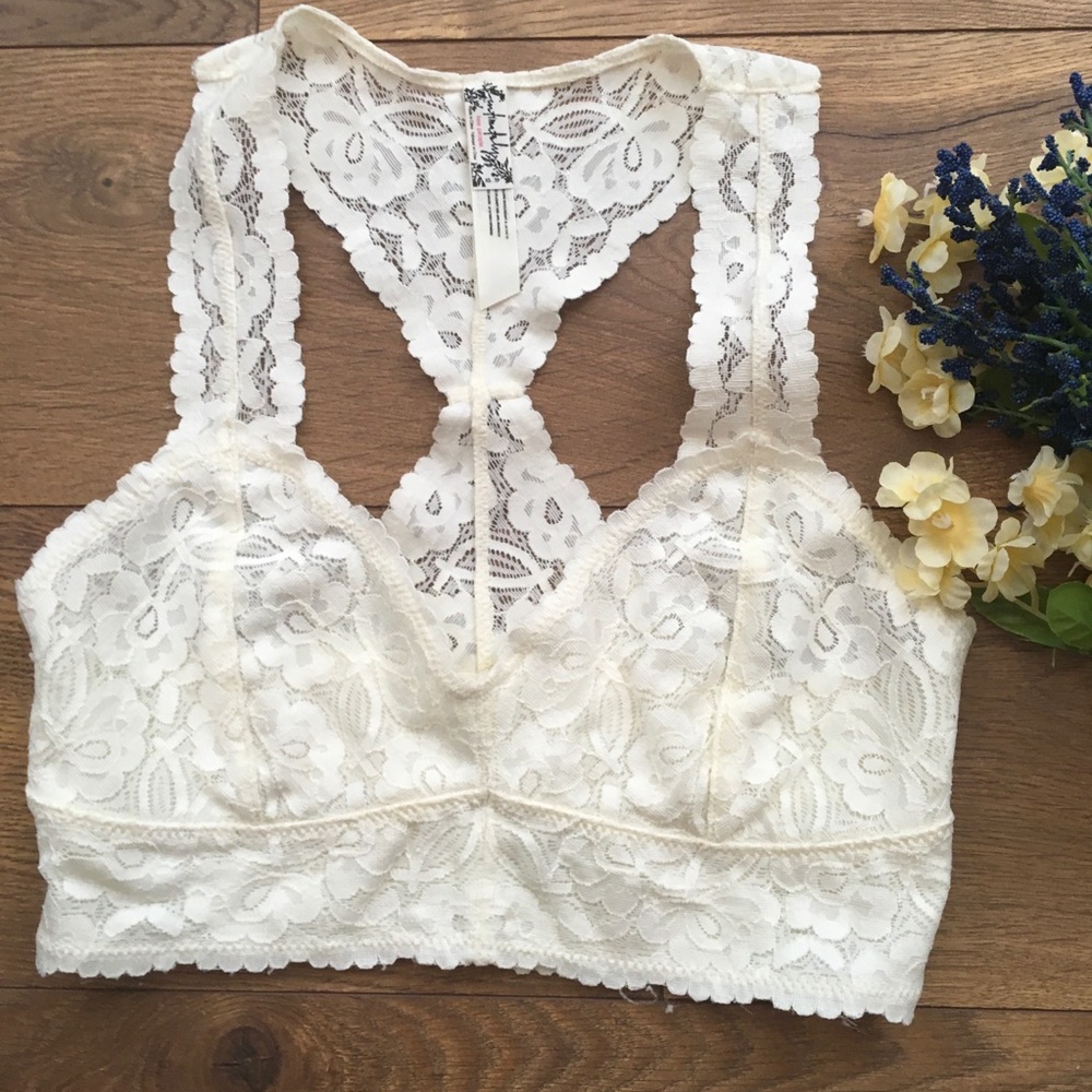 New FREE PEOPLE RACERBACK BRALETTE - Picture 1 of 8